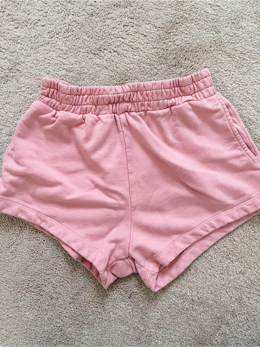 Daily drills supershorts XS/S dusty rose pink w monochrome patch - Picture 2 of 6